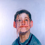 Neil, 1997 Oil on canvas, 26 x 26 inches