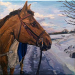 Henry, 2014 Oil on canvas, 12 x 12 inches