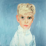 Andrew (II), 1998 Oil on canvas, 26 x 26 inches