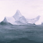 Iceberg (Titanic), 2000 Oil on canvas, 16 x 20 inches