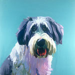 Horace, 1998 Oil on canvas, 26 x 26 inches