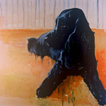 Othello, 1998 Oil on canvas, 26 x 26 inches