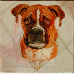 Bruno, 2010 Oil on canvas, 8 x 8 inches