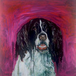 Jax, 1994 Oil on canvas, 26 x 26 inches