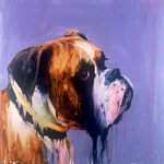 Jake (VI), 1997 Oil on canvas, 26 x 26 inches