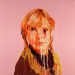 Kate, 1998 Oil on canvas, 26 x 26 inches