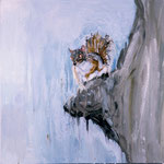 Squirrel, 1996 Oil on canvas, 26 x 26 inches