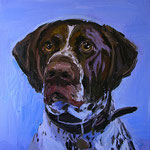 Perry, 2013 Oil on canvas, 18 x 18 inches
