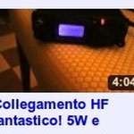 QSO con IT9/IZ2IVF Frenk in Catania con FT-817 5W da Albergo