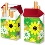 Cover für Zigarettenpackungen > indo slipp 029 > Prilblumen