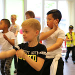 Training jeugd en kinderen Kung Fu.