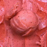 Erdbeersorbet