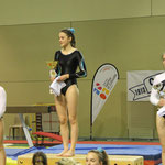 Podium Individuel Ainées: 1er Clémentine Poetsch, 2ème Eve Marie Lauret, 3ème Emma Ducasse