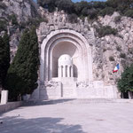 Le monument aux morts de Rauba Capeu(Nice)