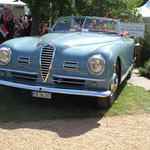 ein hellblaues 6C Cabrio bei den Classic-Days, Schloss Dyck
