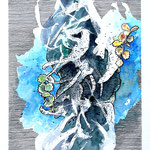 birches of norway, 2025, watercolor and pen 0,30 x 0,24 m