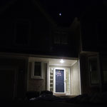 Dannen House, sieben Minuten vor der totalen Mondfinsternis (20. Februar)