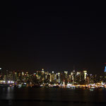 Manhattan skyline bei Nacht
