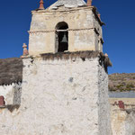 Glockenturm in Parinacota.