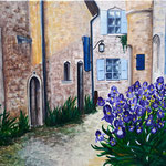 "Vieille France" Acryl auf Leinwand / Acrylique sur toile 50 x 70 cm