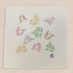 自分で描いた犬のイラストをプリントして、母の日のプレゼントに！