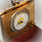 Шкатулка с часами «Цветочные Ангелы» от FLAUNDER DECOR. Размеры: 16х13х10см.