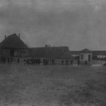 Dammbruch am 10.11.1918 westlich von Dankersen km 105,40