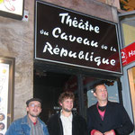 Au Caveau de la République avec l'ami Olivier PERRIN