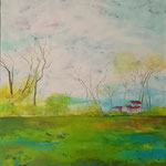 Sommerpause 100x80cm