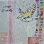 Collage auf Holz, Epoxy 