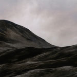 "Dymiąca góra II", olej na płótnie, 120x180cm, 2023, obraz w kolekcji prywatnej