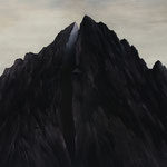 "Rozbita góra", olej na płótnie, 180x280cm, 2024 / kolekcja prywatna