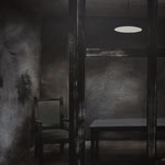 Stracona noc, lost night, 170 x 130 cm, akryl na płótnie, 2019 / obraz w kolekcji prywatnej