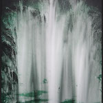 Fontanna, Fountain, 120 x 80 cm, akryl na płótnie, 2017