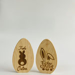 Ei "MINI" 1 St. € 10 ; 10 cm hoch; INFO: Holz ist ein Naturprodukt, daher können Abweichungen vorkommen.