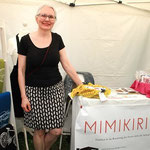 Mimikiridus- Barbara Pilz  -zeigte Siebgedrucktes 