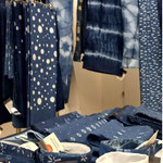 Zeugfärberei aus Gutau präsentierte diverse  Blaudruck-Produkte  und andere textilfärbungen