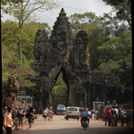 Entrée de la cité Angkor Thom