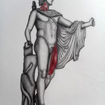 "Apollo del Belvedere con Studio Muscolare" - Copia dai Musei Vaticani - Marilde Mirra