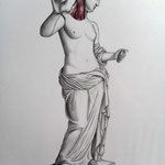 "Afrodite con Studio Muscolare" - Copia dalla Gipsoteca della Sapienza di Roma - Marilde Mirra