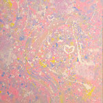 『A happy heart』アクリル 53cm×45.5cm(F10号) 2022年