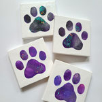 『cat's paw』アクリル・グリッター