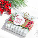 Verpackung für Weihnachten