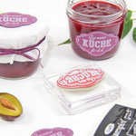 Etiketten für Marmelade