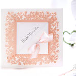 Hochzeitskarte mit Feine Spitze