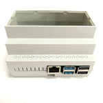 RasPiBox Open Pi4 front view
