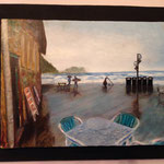 ZARAUZ - OLEO SOBRE TABLA -  16X22