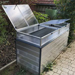 Hochbeet mit Abdeckung
