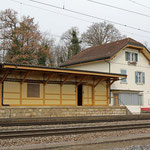 Schweizer-Eisenbahnen - Bahnhof Hüntwangen-Wil