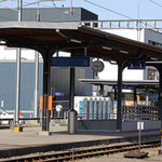 Schweizer-Eisenbahnen - Bahnhof Interlaken Ost